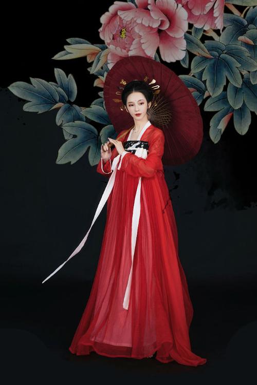 唐代古装汉服造型新娘形象,唐代古装汉服造型发型女